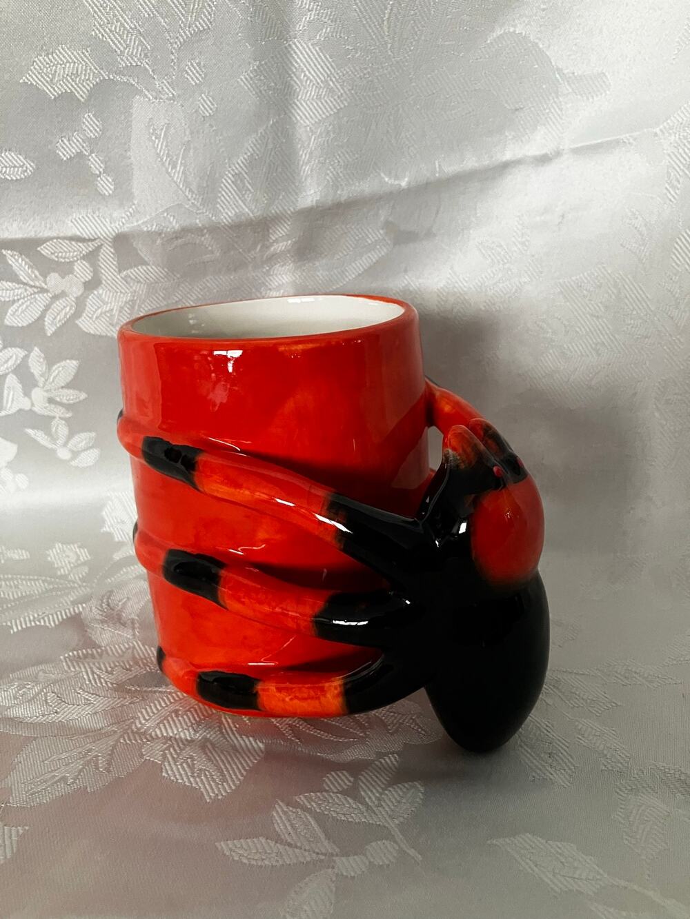 Halloween Spider Mug 3D Black Spider Cup Kids Hot Chocolate Cocoa Mug